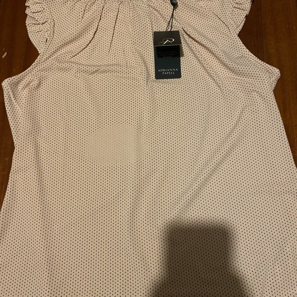 Rose Polka Dot Blouse